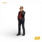LOT57 Figures Guy with Suit and Red Bag 1:64 Diorama Figure - Image 6