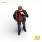LOT57 Figures Guy with Suit and Red Bag 1:64 Diorama Figure - Image 9