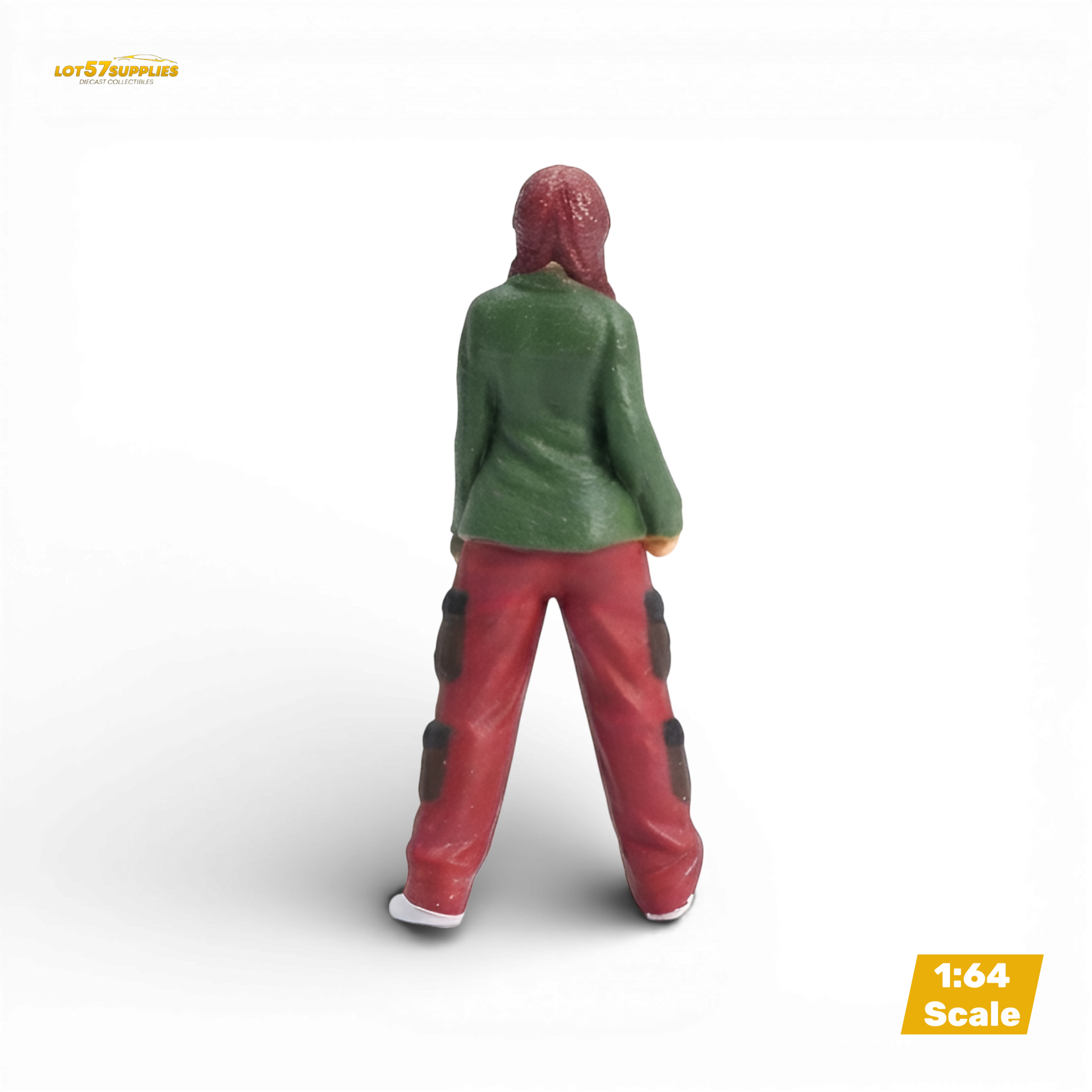 LOT57 Figures CHOLA GIRL POSING 1:64 Diorama Figure - Image 2