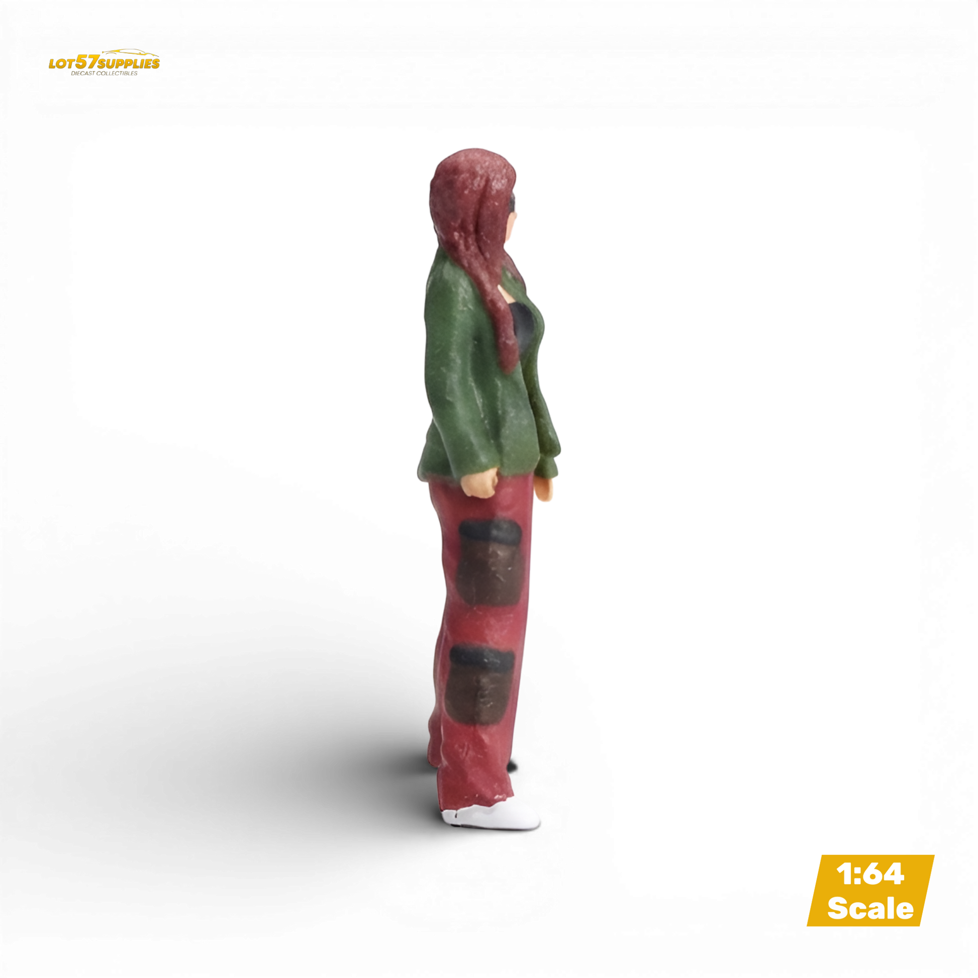 LOT57 Figures CHOLA GIRL POSING 1:64 Diorama Figure - Image 4