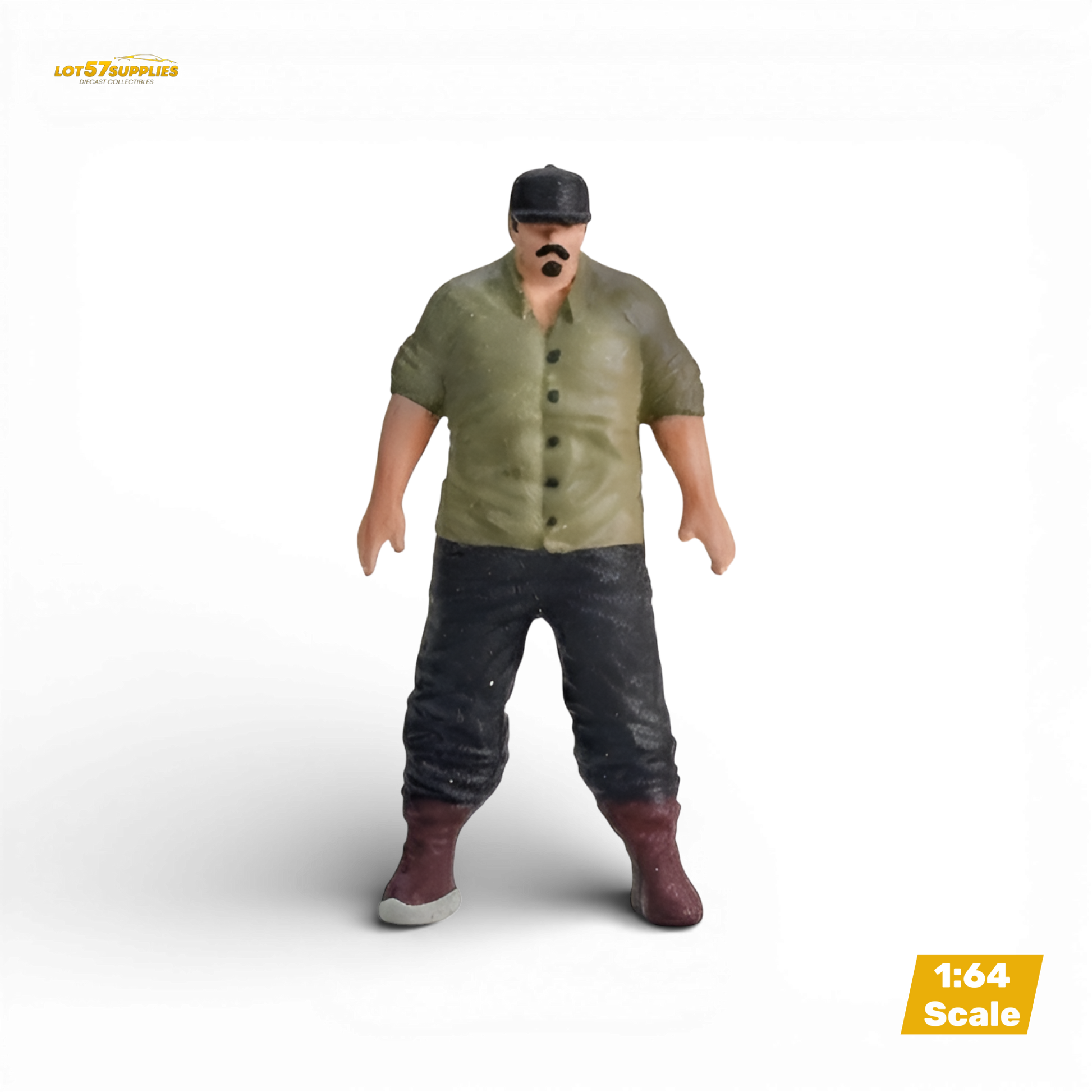 LOT57 Figures BIG CHOLO BODYGUARD 1:64 Diorama Figure - Image 1