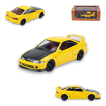 Nice Auto Honda Integra DC2 Yellow Resin 1:64 - Image 1