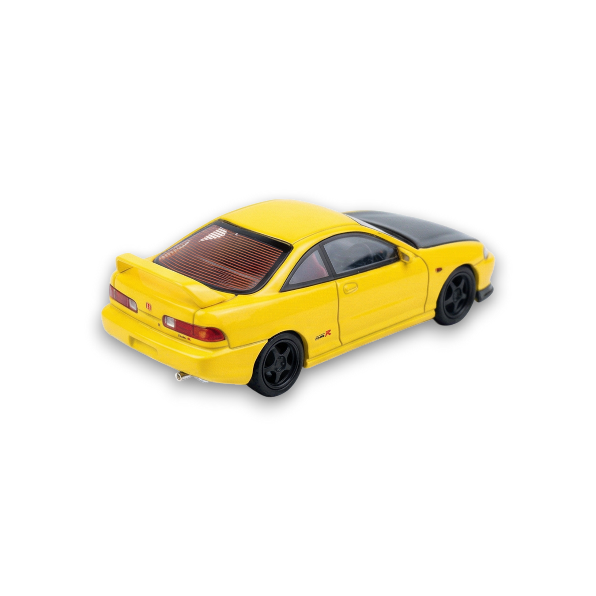 Nice Auto Honda Integra DC2 Yellow Resin 1:64 - Image 2