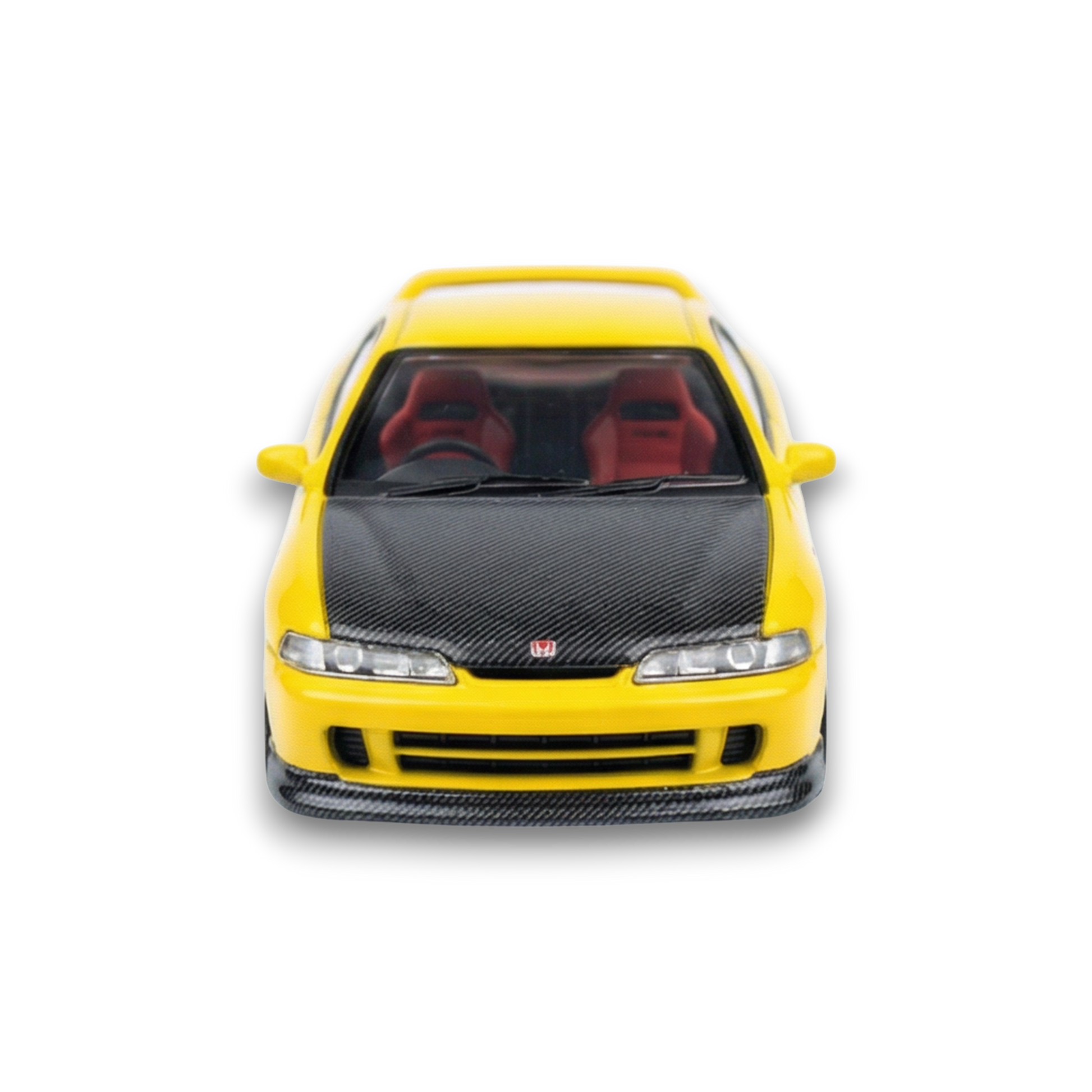 Nice Auto Honda Integra DC2 Yellow Resin 1:64 - Image 5