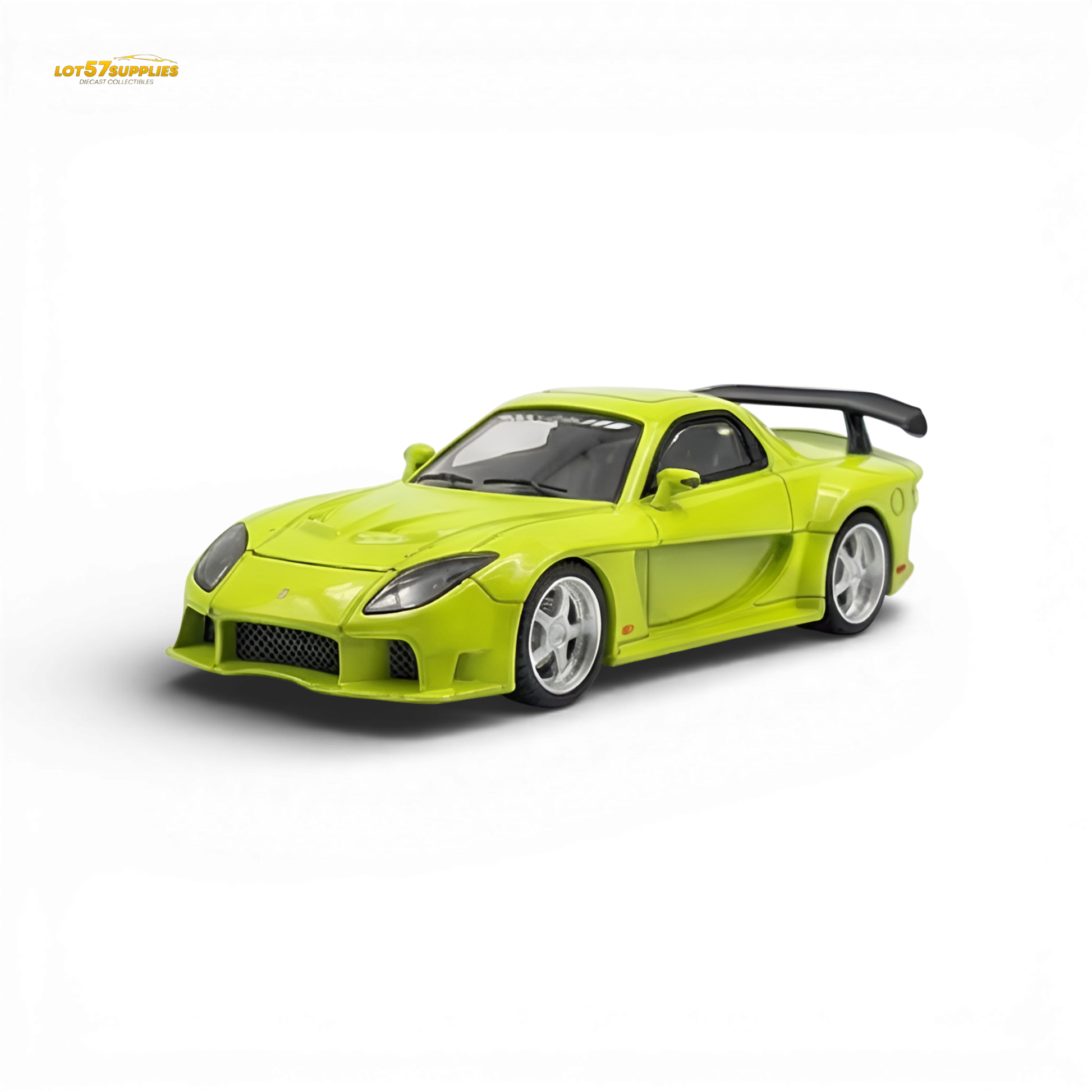 TimeMicro Mazda RX-7 VeilSide Green 1:64 - Image 1