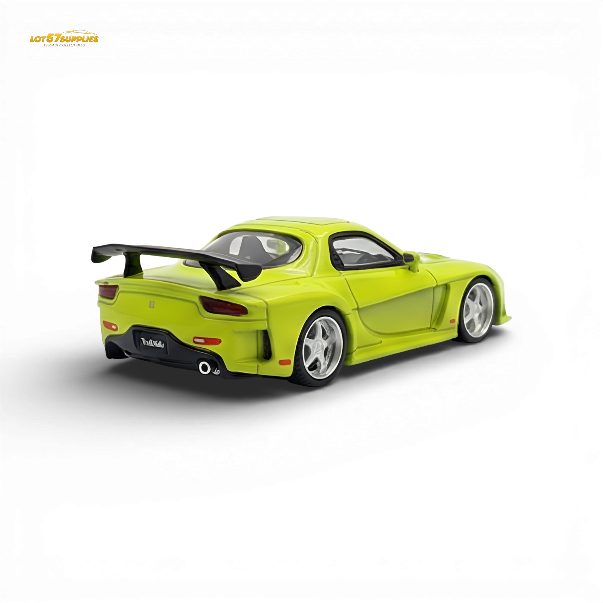 TimeMicro Mazda RX-7 VeilSide Green 1:64 - Image 2