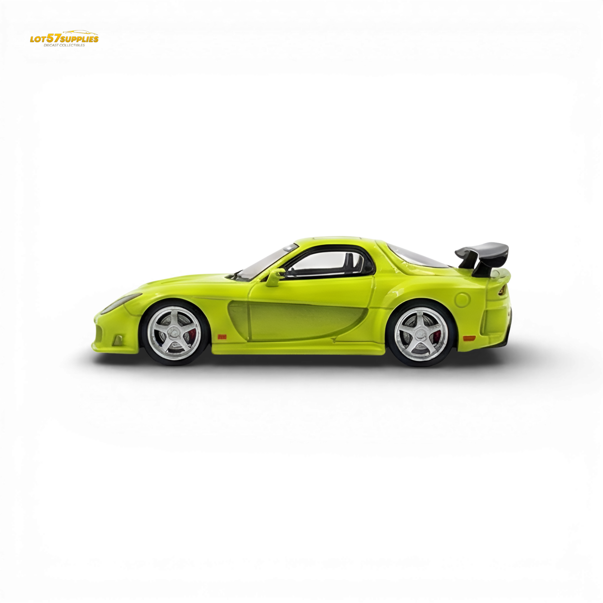TimeMicro Mazda RX-7 VeilSide Green 1:64 - Image 3