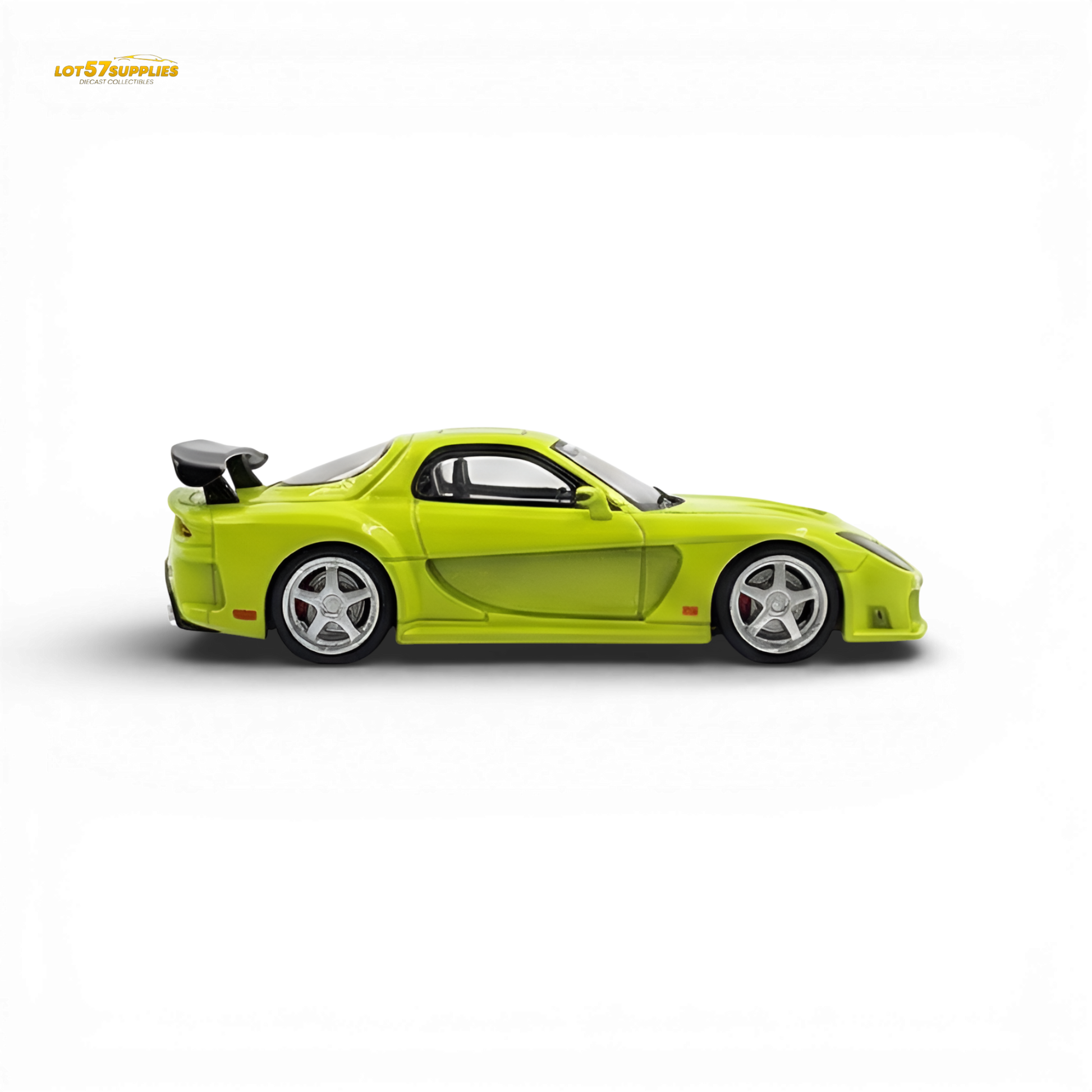 TimeMicro Mazda RX-7 VeilSide Green 1:64 - Image 4