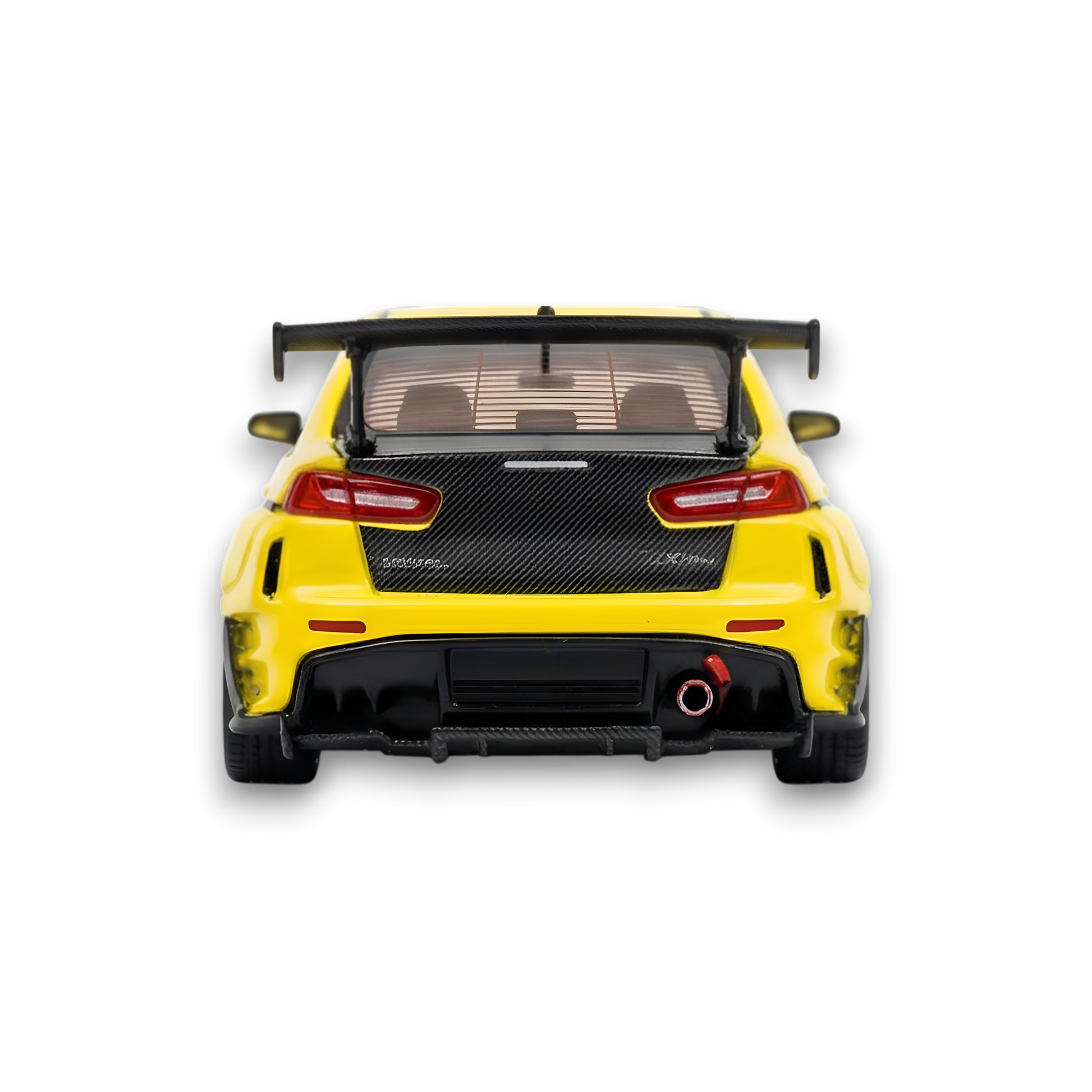 404ERROR Mitsubishi Evolution X Varis Widebody Yellow 1:64 - Image 4