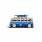 LF Model Volkswagen T1 Kombi with Surfboards Blue/White 1:64 - Image 2