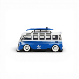 LF Model Volkswagen T1 Kombi with Surfboards Blue/White 1:64 - Image 2