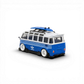 LF Model Volkswagen T1 Kombi with Surfboards Blue/White 1:64 - Image 3