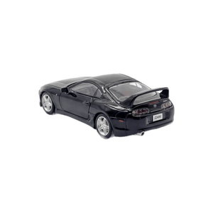 123 Hobby Toyota Supra JZA80Z Black 1:64 - Image 2