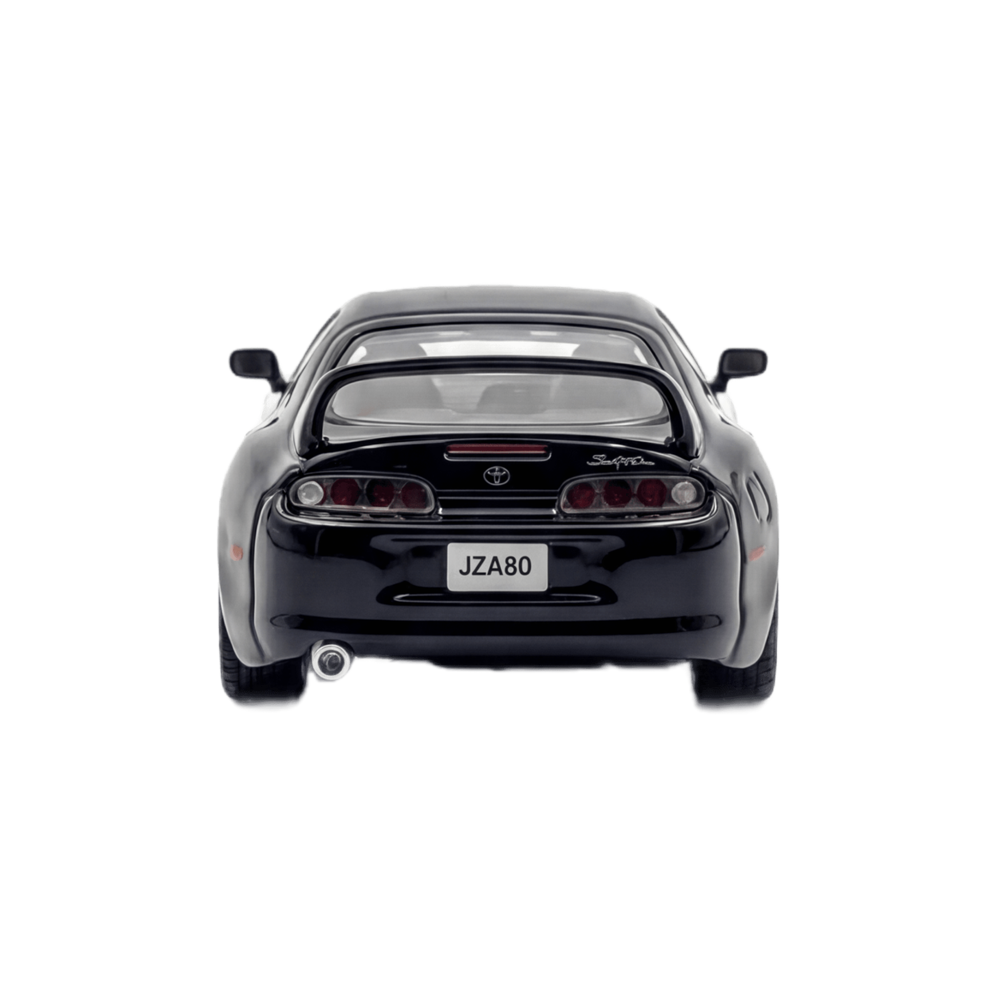 123 Hobby Toyota Supra JZA80Z Black 1:64 - Image 6