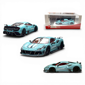 FuelMe Ferrari Mansory F8XX Blue SUPRME 1:64 - Image 1