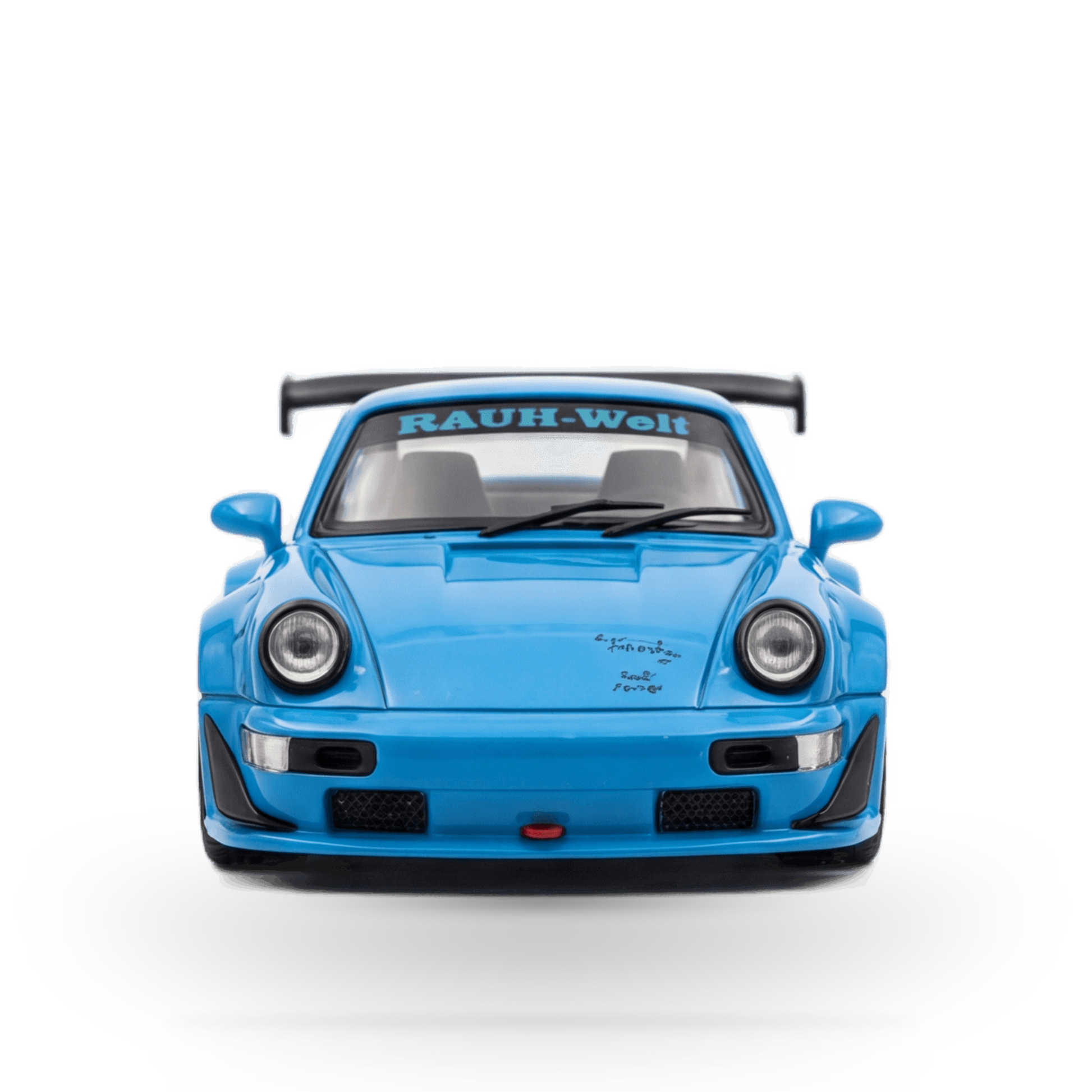 Mini Station Porsche 911 964 RWB HIDEYOSHI blue 1:64