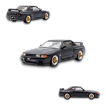 Inno64 Nissan Skyline GT-R R32 Matt Black "THE DIECAST COMPANY" Special Edition 1:64 - Image 1