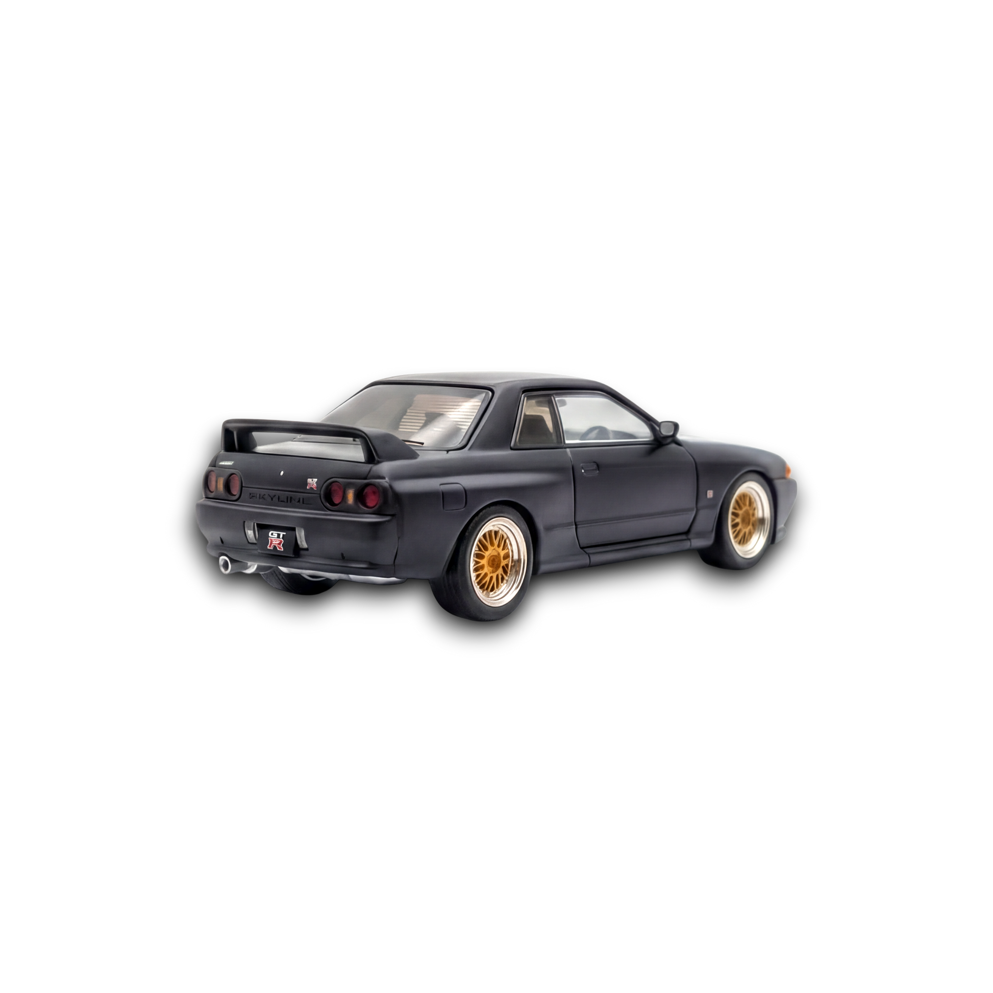 Inno64 Nissan Skyline GT-R R32 Matt Black "THE DIECAST COMPANY" Special Edition 1:64 - Image 2