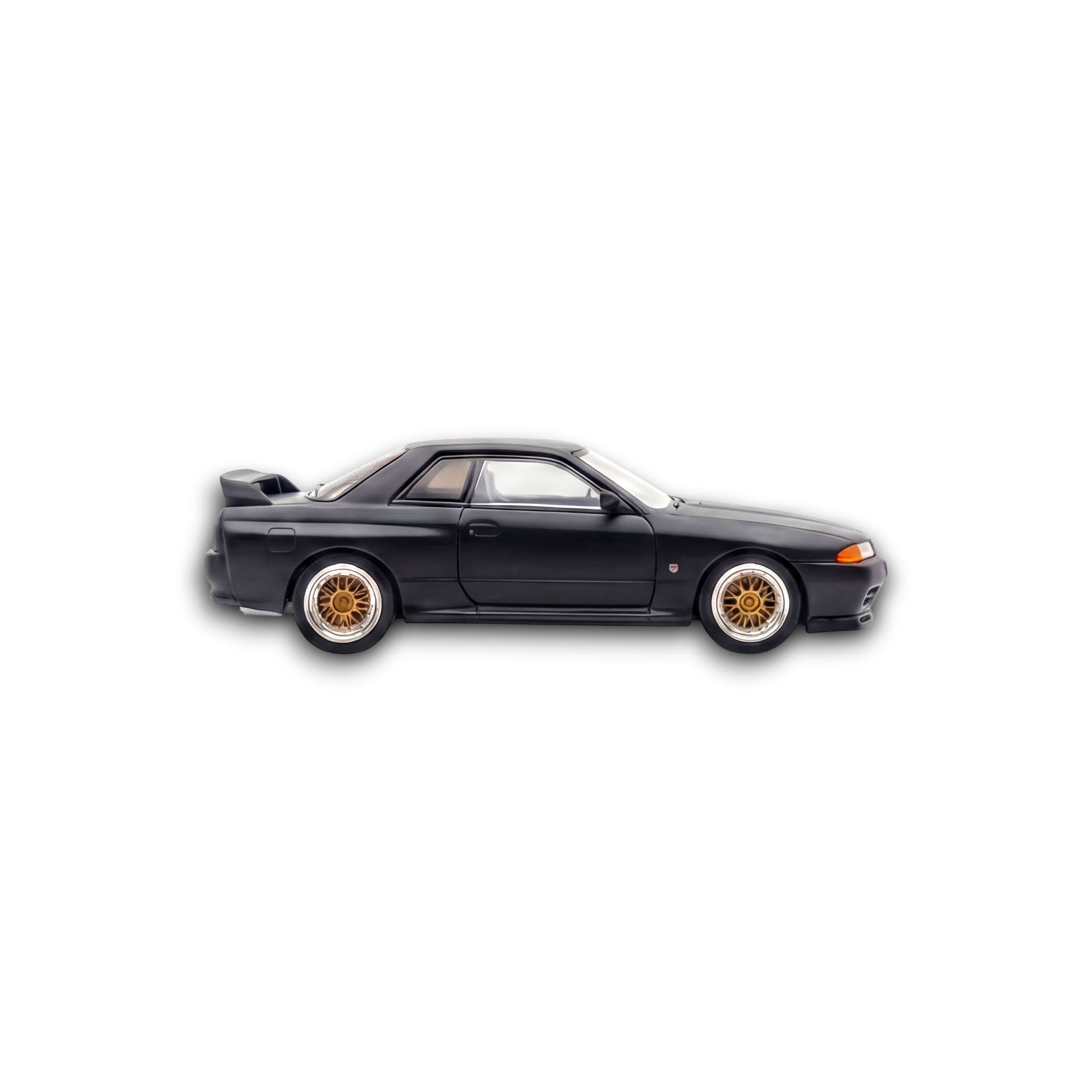 Inno64 Nissan Skyline GT-R R32 Matt Black "THE DIECAST COMPANY" Special Edition 1:64 - Image 3