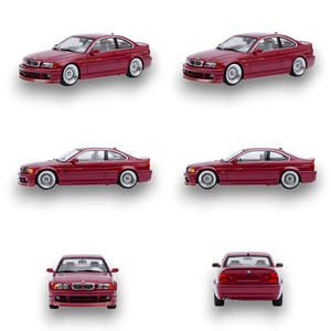 YM Model BMW E46 Alpina B3 Deep Wine Red 1:64 - Image 2