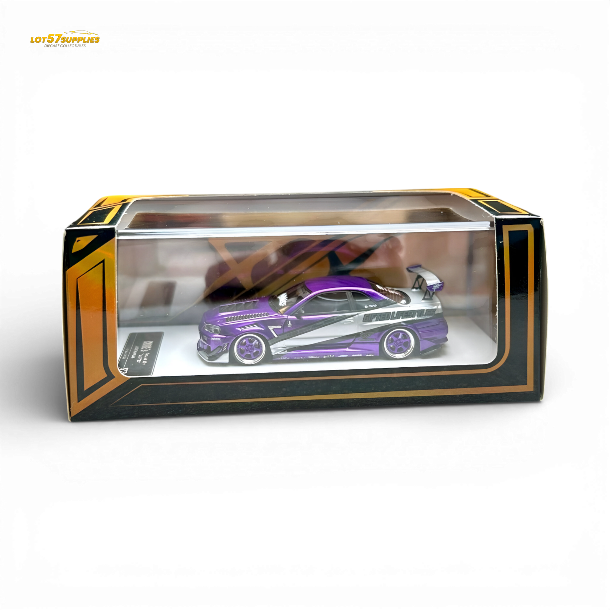 Error404 x LOT 57 RYOHE's Skyline R34 "GIFTED" Resin 1:64 - Image 10