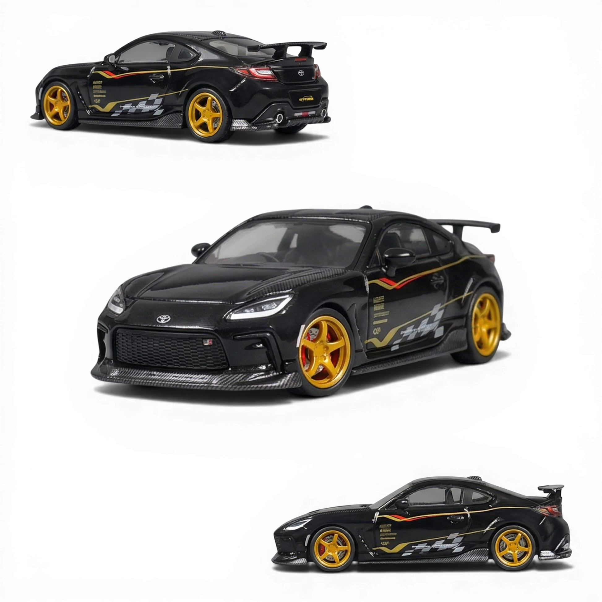 CM Model Subaru BRZ Varis Black 1:64 - Image 1