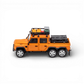 GCD Land Rover Defender 6x6 Orange Camping Modified 1:64 - Image 2