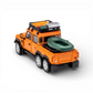 GCD Land Rover Defender 6x6 Orange Camping Modified 1:64 - Image 4