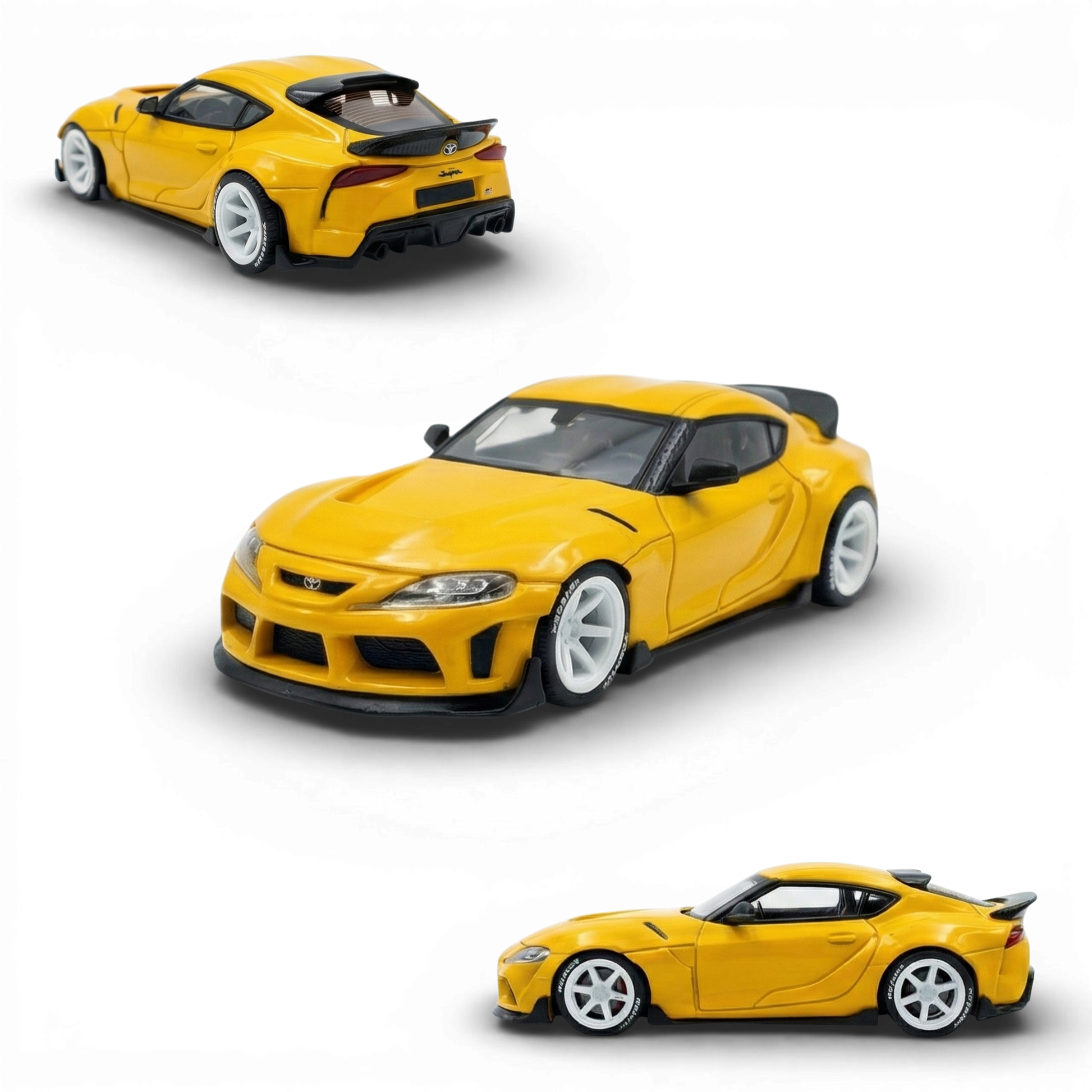 ATOZ Toyota Supra GR Yellow 1:64 - Image 1