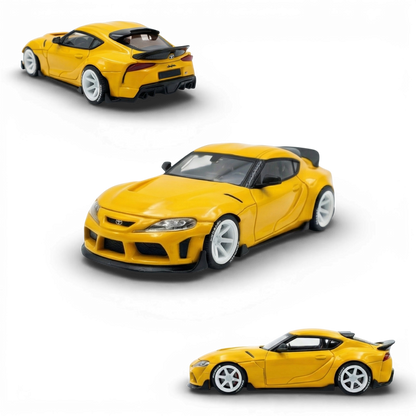 ATOZ Toyota Supra GR Yellow 1:64 - Image 1
