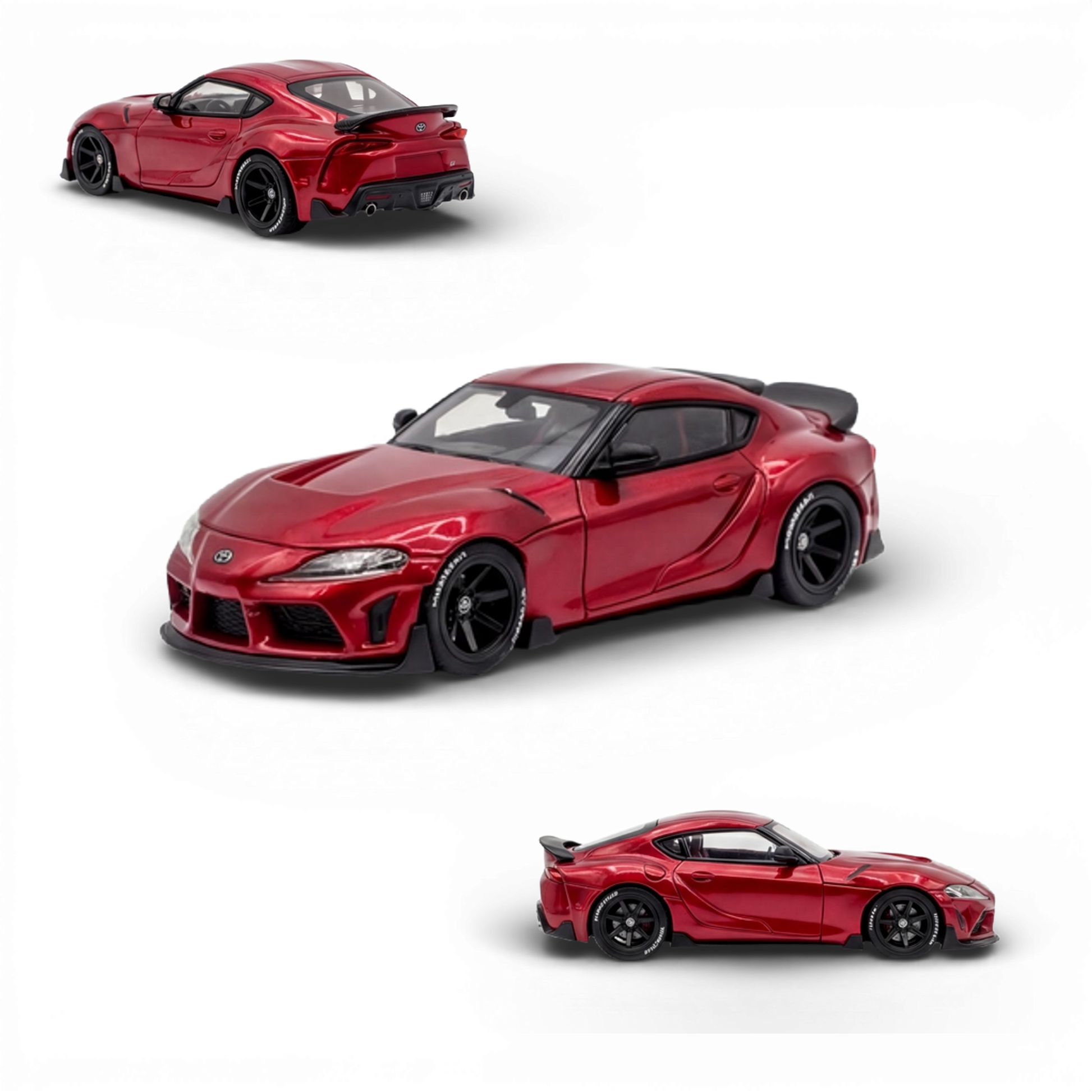 ATOZ Toyota Supra GR Metallic Red 1:64 - Image 1