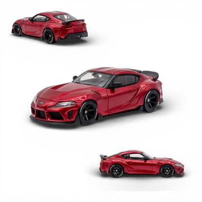ATOZ Toyota Supra GR Metallic Red 1:64 - Image 1
