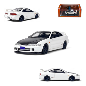 Nice Auto Honda Integra DC2 White Resin 1:64 - Image 1