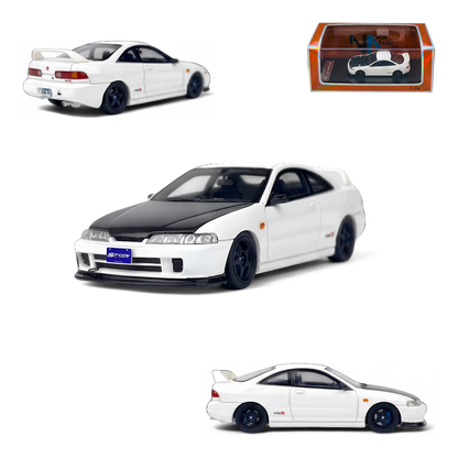 Nice Auto Honda Integra DC2 White Resin 1:64 - Image 1