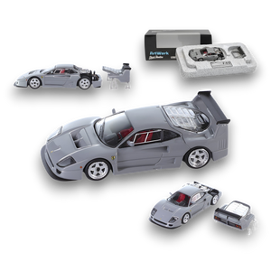 Stance Hunters Ferrari F40 LM Chalk Grey 1:64 - Image 1