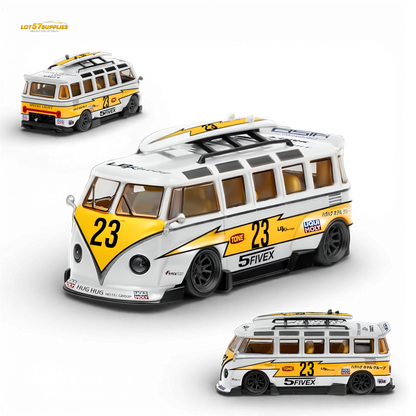 LF Model Volkswagen T1 Kombi WideBody Surfboard 1:64 - Image 1