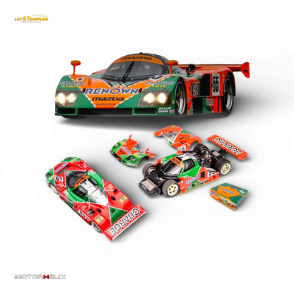 MOTORHELIX Mazda 787b #55 Le Mans 1:64 - Image 1