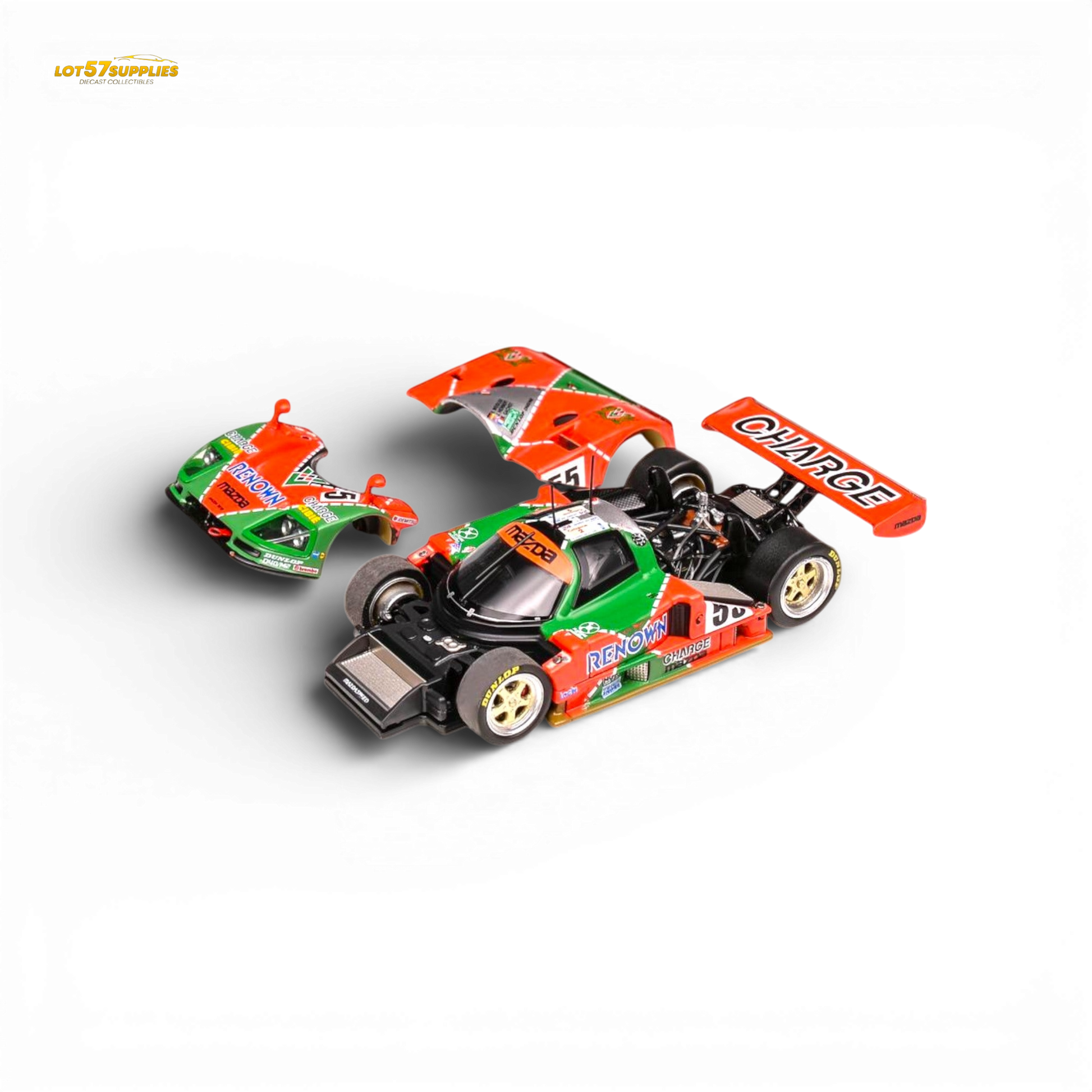 MOTORHELIX Mazda 787b #55 Le Mans 1:64 - Image 4