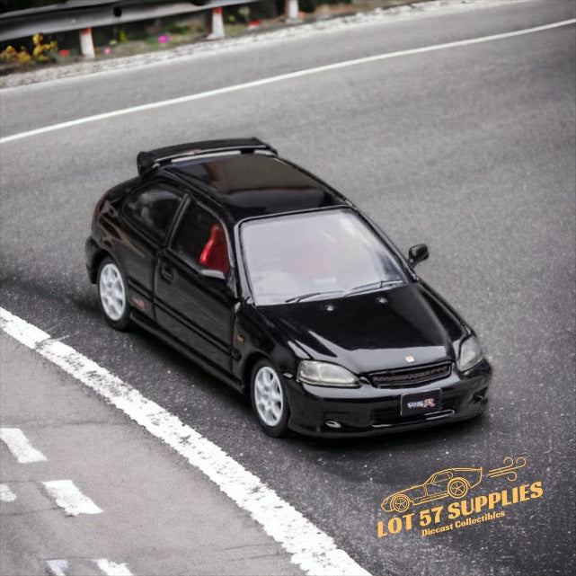 Focal Horizon Honda Civic Type-R EK9 Black 1:64 Diecast Model