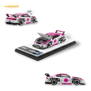 TPC Silvia S15 LBWK Pink 1:64 - Image 5