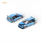 Pop Race Pandem Civic EG6 Blue Chrome 1:64 - Image 3