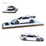 Error404 Porsche Taycan White with Roof Box 1:64 - Image 1