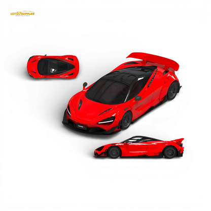 SUPCAR McLaren 720S Red 1:64 - Image 1