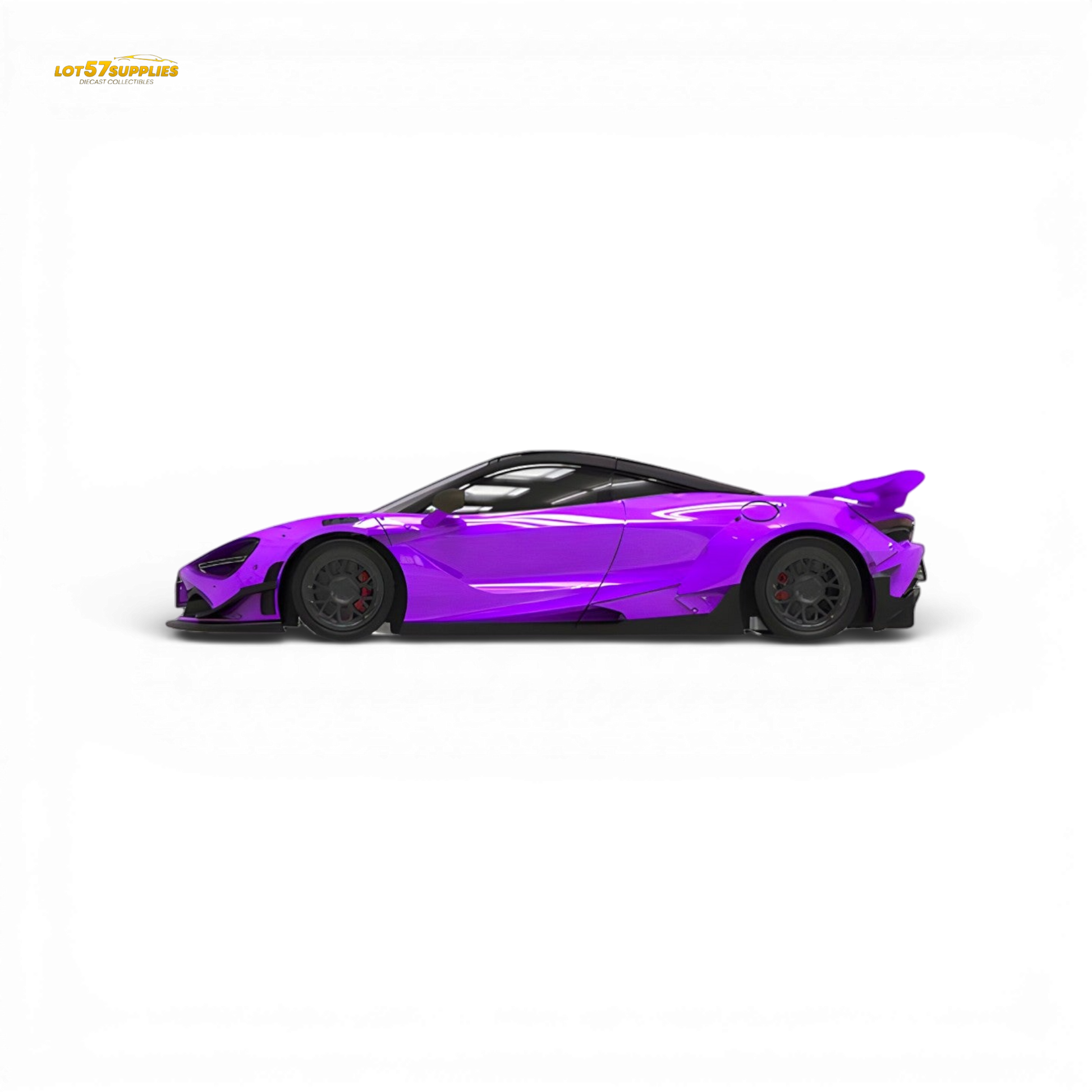 SUPCAR McLaren 720S Purple 1:64 - Image 3