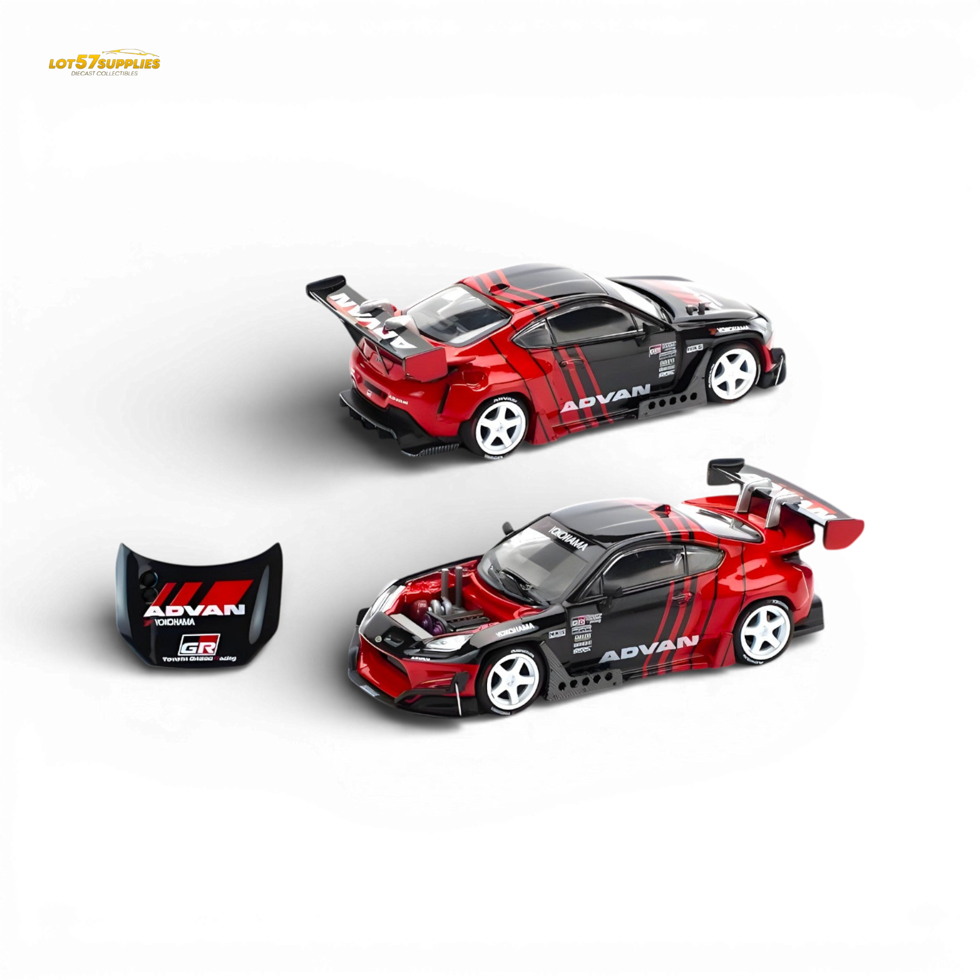 PopRace PANDEM GR86 ADVAN 1:64 - Image 1