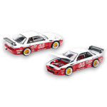 PopRace PANDEM SILVIA S13 Moontech Red 1:64 - Image 1