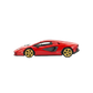 PopRace Lamborghini Countach LPI-800 Rosso 1:64 - Image 5