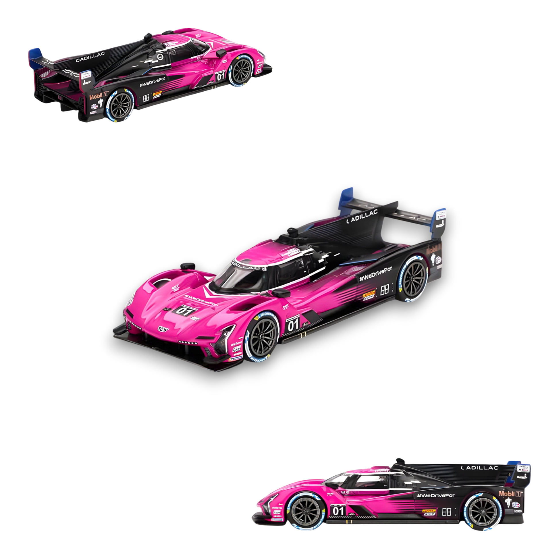 Mini GT Cadillac V-Series.R #01 Cadillac Racing 2024 IMSA Petit Le Mans 1:64 - Image 1