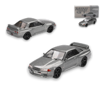 Mini GT Nissan Skyline GT-R NISMO BNR32 CRS Version Dark Metal Gray 1:64 - Image 1