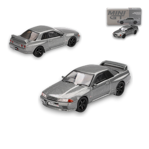 Mini GT Nissan Skyline GT-R NISMO BNR32 CRS Version Dark Metal Gray 1:64 - Image 1